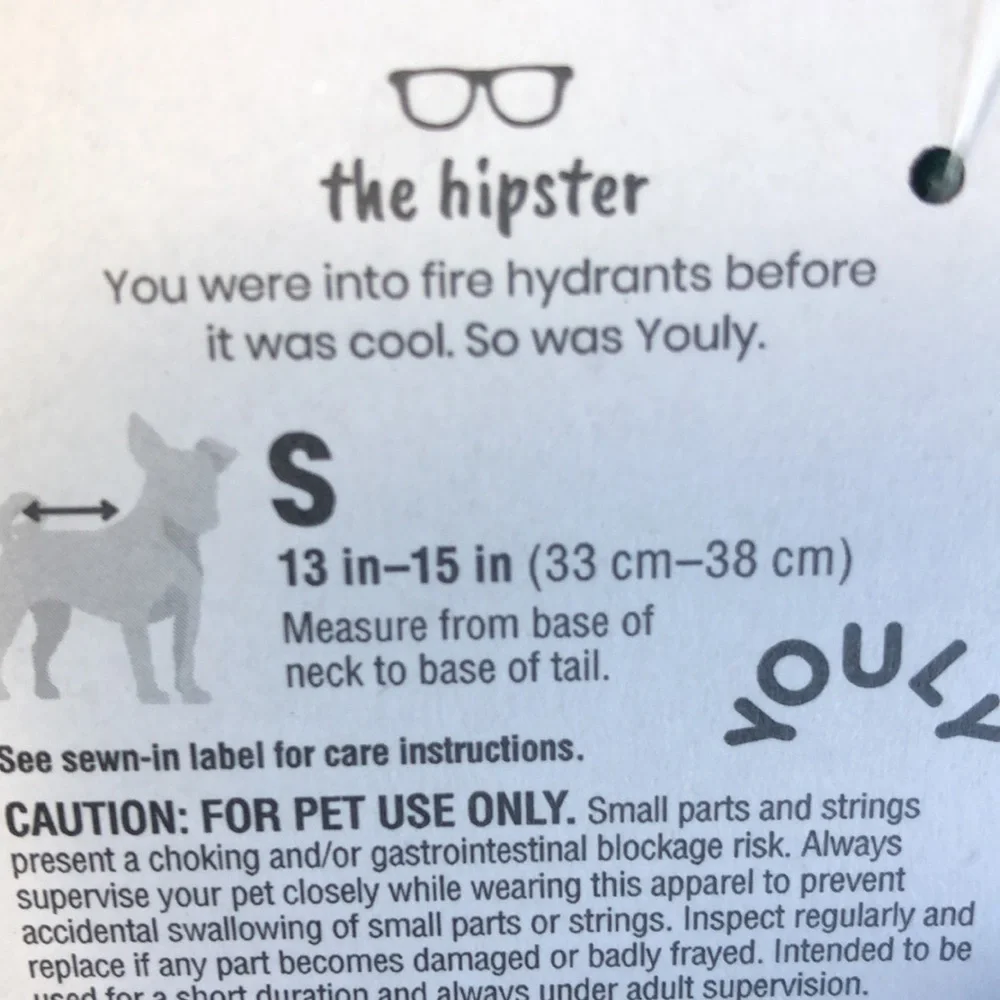 NWT Youly “hipster” corduroy button dog shirt M